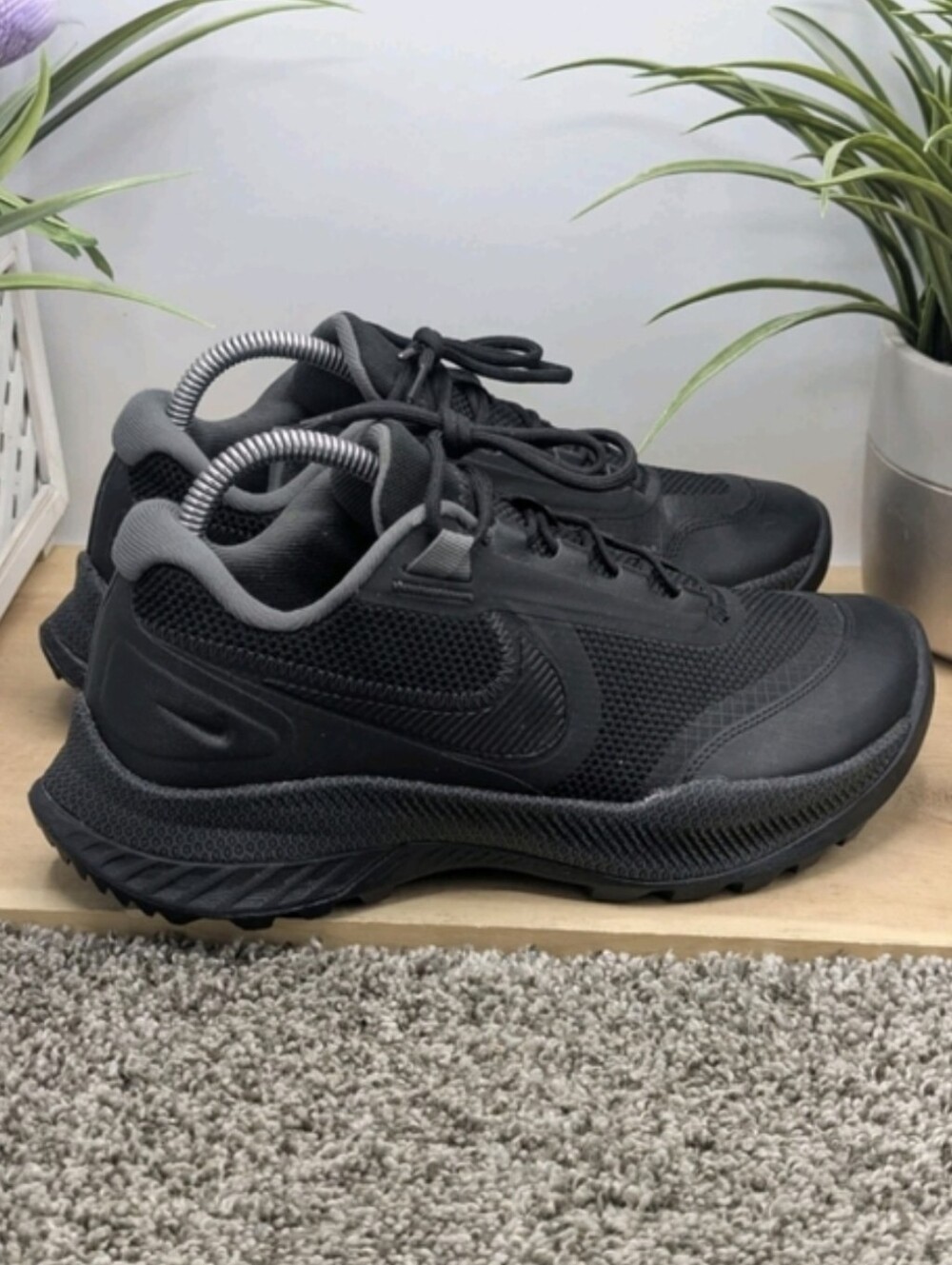 Nike React SFS Carbon Low Black Anthracite 2021 Mens Running Shoes Size 7